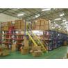 Buy cheap Cold Rolling Steel Pallet Rack Mezzanine , 300kg Catwalk Shelf Supported Mezzanine from wholesalers