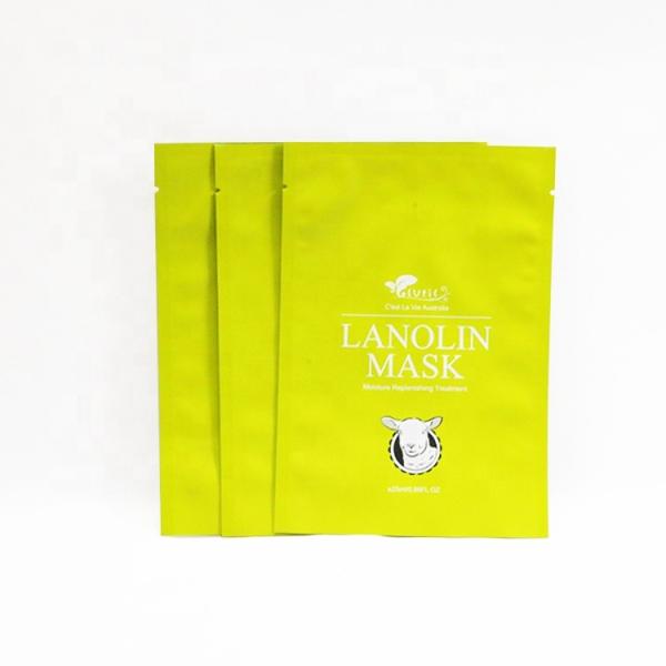 Buy cheap Custom Printing Aluminum foil facial mask Plastic packaging Bags with Heat Seal from wholesalers