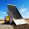 Buy cheap 10x22 Ft PVC Coated Fabric Vinyl Polyester Fabric Dump Truck Trailer Mesh Tarp With Grommets from wholesalers