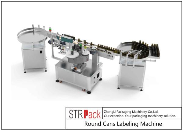 Buy cheap 200pcs/min Round Cans Labeling Machine For Pharmaceutical Vial from wholesalers