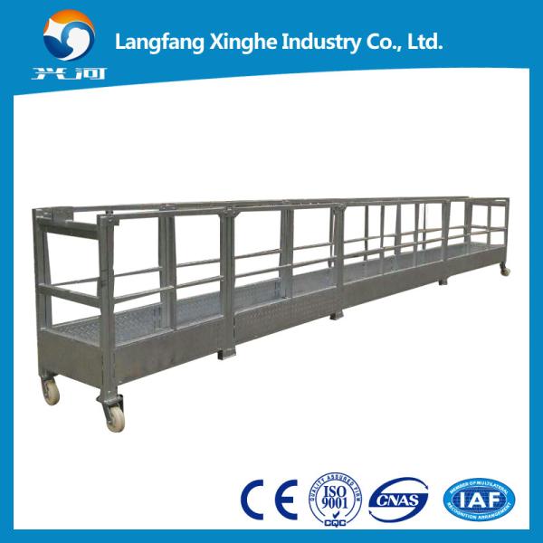 Buy cheap Temporary high rise window cleaning , xinghe zlp630 suspended platform manufacturer , zlp800 lifting gondola scaffolding from wholesalers