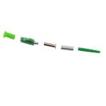 Green Housing Fiber Optic Accessories , 2.0 SM Lc Apc Connector