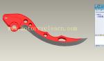 YAMAHA HONDA Motorcycle CNC Front brake lever Clutch lever R LH Bike Blue Red