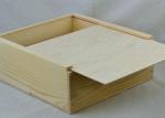 Large Unfinished Wood Box Personalized Natural Color Storage Tray, Wooden Tray