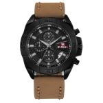 BARIHO Men's Quartz Watch Chronograph Sport Style Miyota Movement 901.1