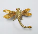 Dragonfly jewelry box enameled trinket box dragonfly trinket box gift jewelry