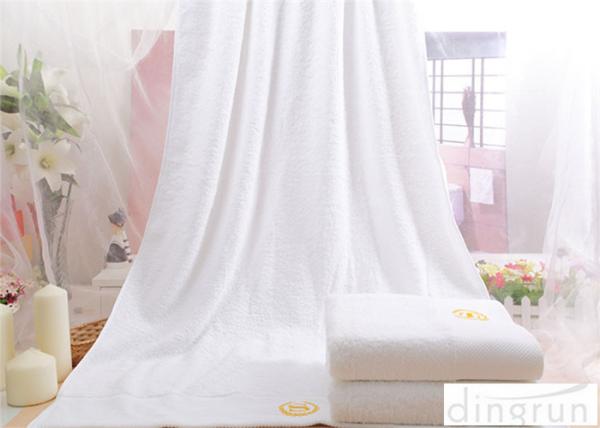 Buy cheap Solid Color Custom Embroidered Bath Towels For Hotel 70*140cm from wholesalers
