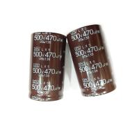 Buy cheap ELXS501VSN471MA60S Aluminum SMD Electrolytic Capacitors 500V 470uF product