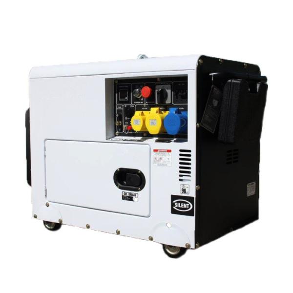 Buy cheap Petrol Air Cooled Engine Gas Powered Generator 5kw 3kw Power Silent 4 Stroke AVR from wholesalers