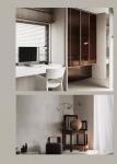 Laminate Color HDF Bedroom Wardrobe Closets 2000mm*500mm Closet Organizer