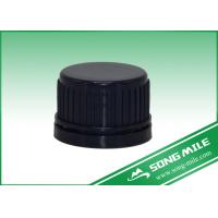 Buy cheap 24mm 28mm All Black Plastic Disc Top Cap for Cosmetic Bottle product
