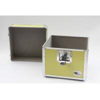 Buy cheap LP 12" Aluminum Carry Case Yellow DVD Storage Box Aluminum ABS Diamond Portable product