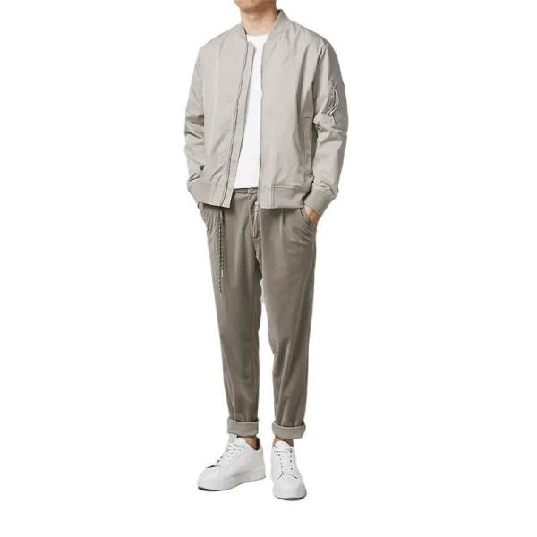 Buy cheap Solid Color Heavy Winter Jacket Anti UV Smart Casual Flight Coat from wholesalers
