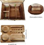 Premium Large Acacia Storage Box - Quit Smoking Boxes