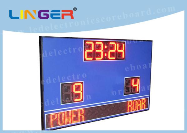 Waterproof Cabinet With Wireless Controller Led Football Scoreboard For Outdoor