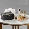 Buy cheap Large capacity travel bag cosmetic bags with compartments for women ladies from wholesalers