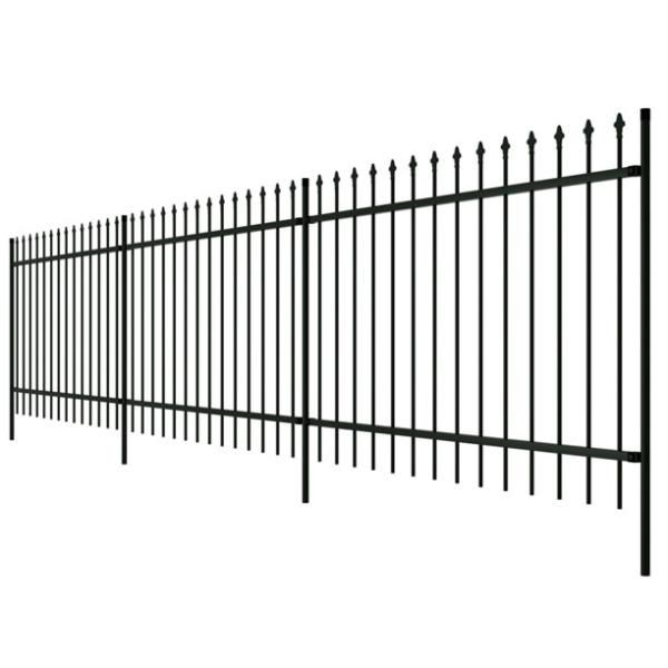 Buy cheap ISO9001 Powder Coated Galvanized Metal Palisade Fencing 50x50mm from wholesalers