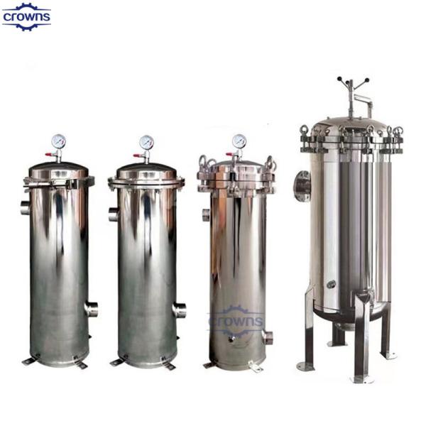 Buy cheap Stainless steel 304 Single Bag Filter Housing Chemical Polymer cartridge Filter Machine Potion Filtration Multibag filte from wholesalers