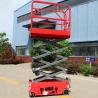 Buy cheap Towable Scissor Lift Extended Platform Hydraulic Electronic Self Leveling from wholesalers