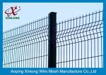 200*50mm 3D Curved Welded Wire Mesh Fence For Airport / Sport Court Security