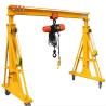 Buy cheap Small Portable Gantry Crane 3000kg Span 3m With 3 Meters Lifting Height from wholesalers