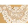 Buy cheap Wedding Dresses Guipure Lace Applique Multifeature Letters Printed Watersoluble from wholesalers