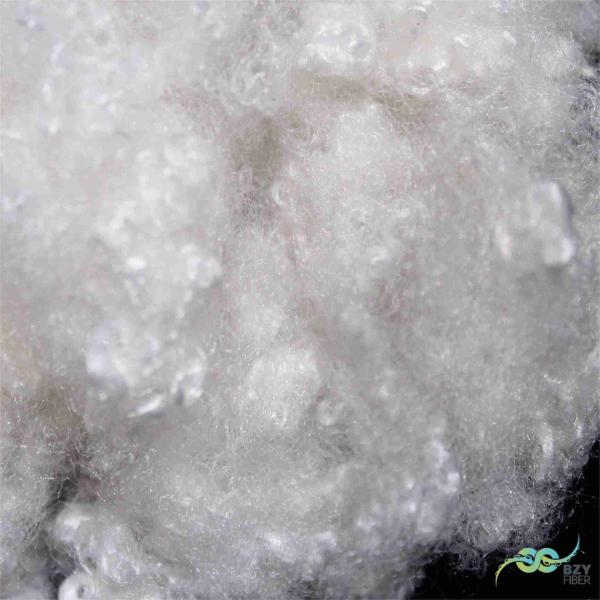 Buy cheap Non-Siliconized Conjugated Hollow Polyester Fibre Coiled Coil 15D White from wholesalers