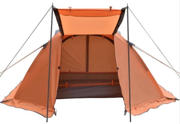 Buy cheap 150*210*120cm Waterproof Orange 210D Polyester Ripstop Coated PU3500+ Outdoor Camping Tents Fit For 2~3 People from wholesalers