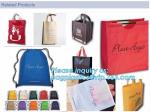 Wholesale recycle hand bag non woven bag, Custom colorful tote shopping non