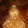 Buy cheap Large round crystal chandelier Gold Color For Hotel Project Lighting (WH-CY-16) from wholesalers