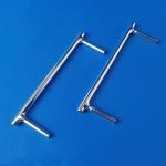 Silver Coated Surface Quartz Glass Tube High Purity And Uniformity Stable