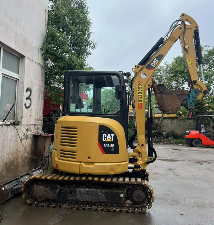 3 Ton Mini Home Using Used CAT 303.5 Excavators Secondhand Digger With EPA CE