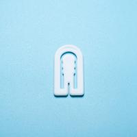 Buy cheap 33mm Transparent U Shaped Plastic Clips For Garment Fastener product