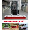 Buy cheap Steel Base Design 1800mm Warehouse Forklift Broom Attachment from wholesalers