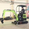 Buy cheap Tailless Mini Crawler Excavator Machine Water Cooling Mini Digger Machine from wholesalers
