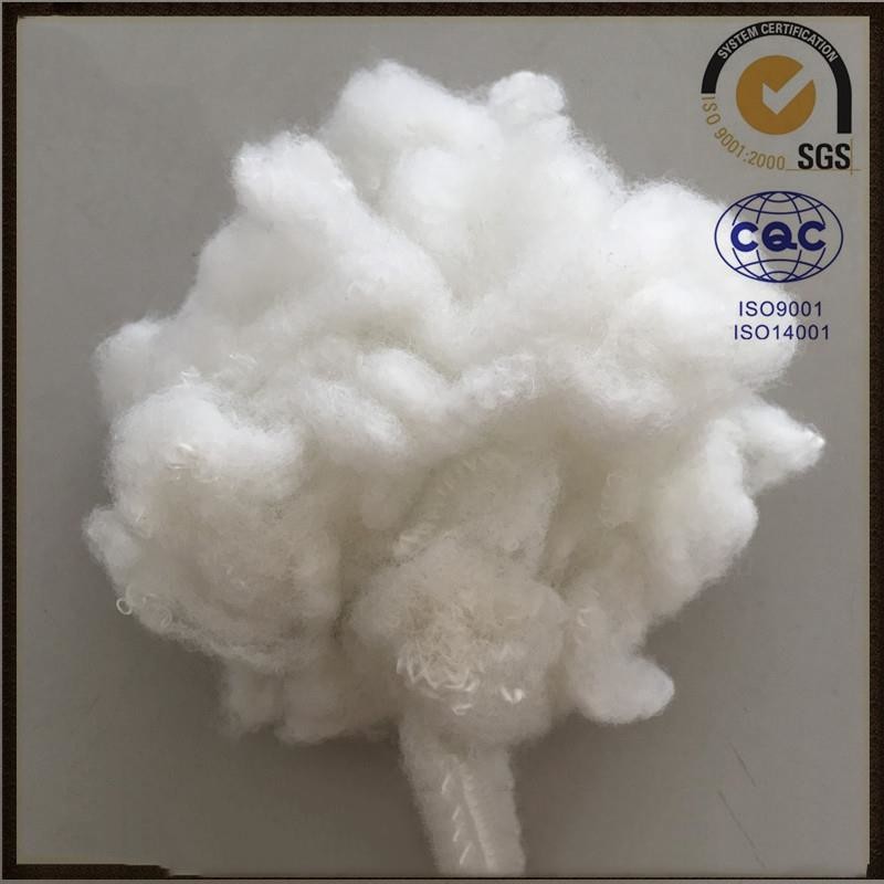 White Anti Static PSF Polyester Staple Fiber 1.4D-22D For Filling Sofa