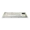 Buy cheap Rugged Compact IP65 Waterproof Vandal-proof Stainless Steel Industrial Military Kiosk Keyboard With Touchpad from wholesalers