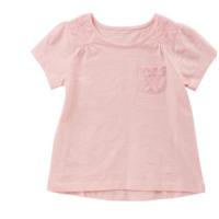 Buy cheap Short Sleeve Girl Pink Summer Shirts product