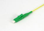 Multi Mode ST Fiber Optic Pigtail UPC APC Corning Fiber With Yellow Color