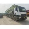 Buy cheap 43000kgs Zoomlion 56m Used Concrete Pump Truck Cylinder Type Structure for Heavy Duty from wholesalers