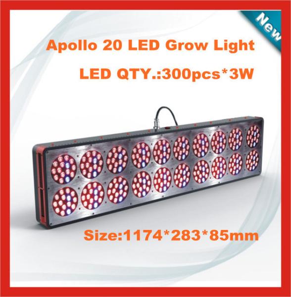 Buy cheap 725watt apollo 20 led grow light 300*3watt from wholesalers