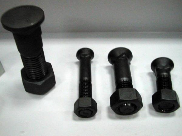 Buy cheap 8.8 Grade Dozer pad Track Shoe Bolts And Nuts 4F3664 Strong Abrasion Resistance from wholesalers
