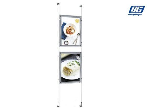 Buy cheap Hanging Type Crystal LED Light Box Acrylic Frame Indoor Poster Displaying from wholesalers