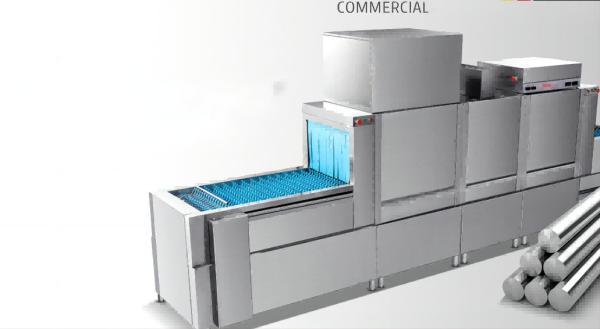 Buy cheap OEM Super Quiet Dishwasher Stainless Steel Restaurant Kitchen Dishwasher RoHS from wholesalers