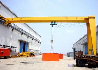 Buy cheap Customized Track Semi Gantry Crane , 3-20 Ton Mid Duty Single Beam Travelling Gantry Crane from wholesalers