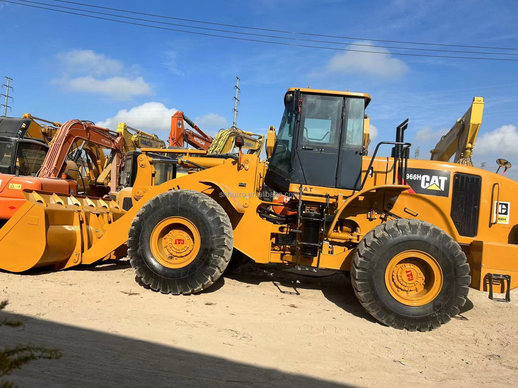Used Cat 966h 950b 950f 950g 966e 966c 910 950 966g Front Wheel Loader Heavy Equipment 6 Ton
