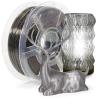 Buy cheap Smoke Grey PETG Clear Glitter Filament 1.75mm 1kg 3D Printer Filament from wholesalers