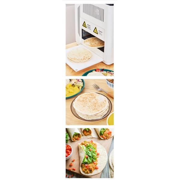 Industry Small Tabletop Corn Tortilla Press Bread Maker Roti Chapati Make Machine for Restaurant