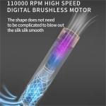 6 In 1 Hot Air Dryer Brush Professional Hair Straightener Hair Brush High Speed