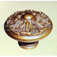 Buy cheap Size Dia50xH38 Antique bronzed carve drawer knob, Zinc alloy,iron,plating per product